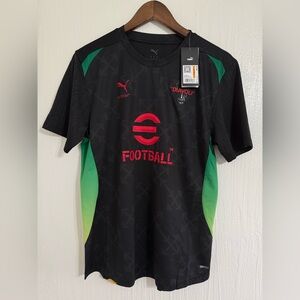 Puma ACM/AC Milan x Off-White Pre-Match Jersey 783005-04 Black (Men’s Small) S